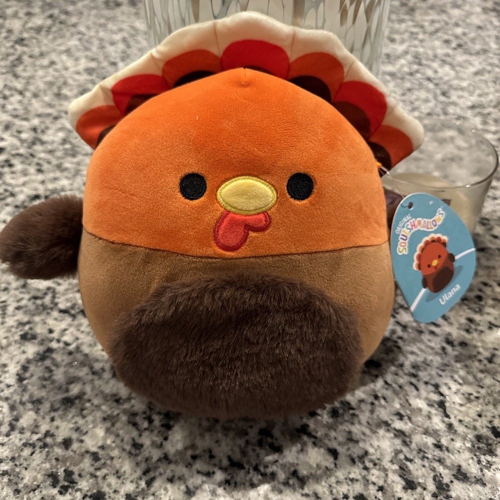 Squishmallows 8" Ulana‎ the Turkey Thanksgiving 2024